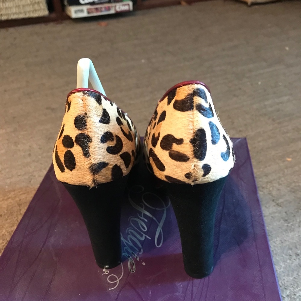 Brand new platform leopard print shoes - Picture 4 of 5